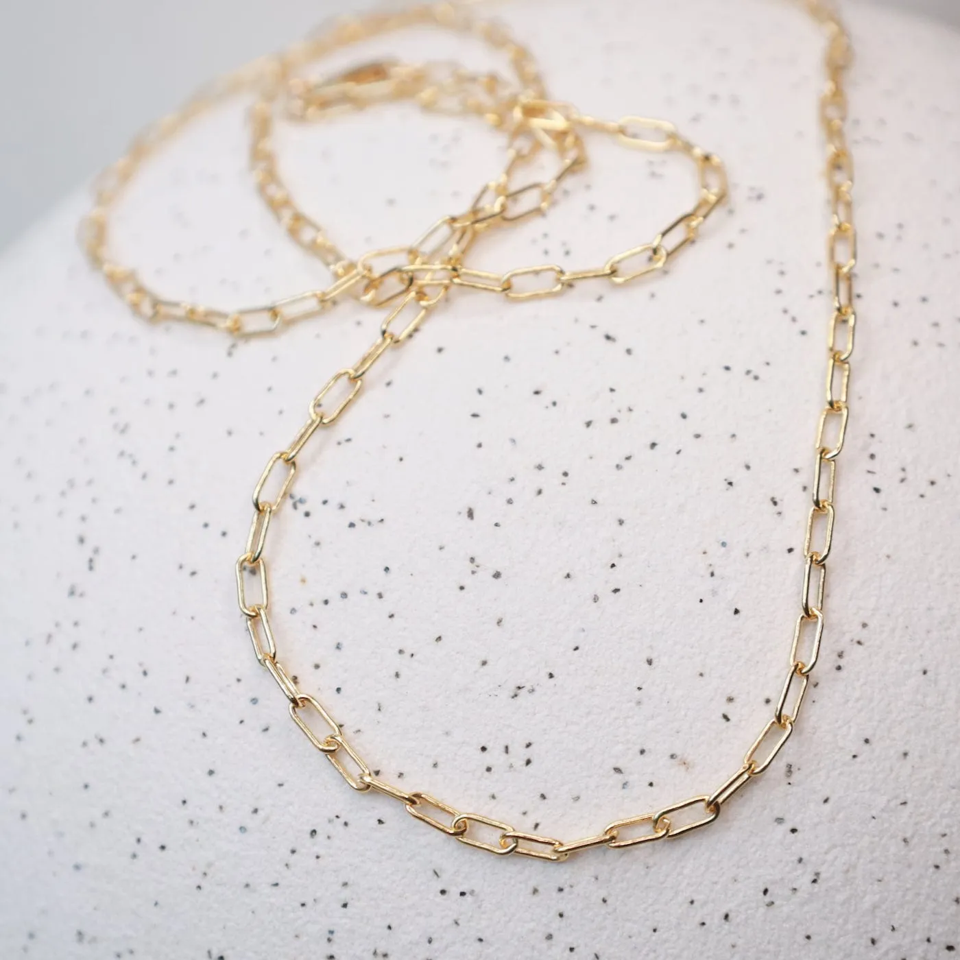 24" Gold Filled Round Drawn Cable Chain