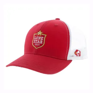 American Hat - Lone Star Beer Red & White Snap Back Men’s Ball Cap LS007