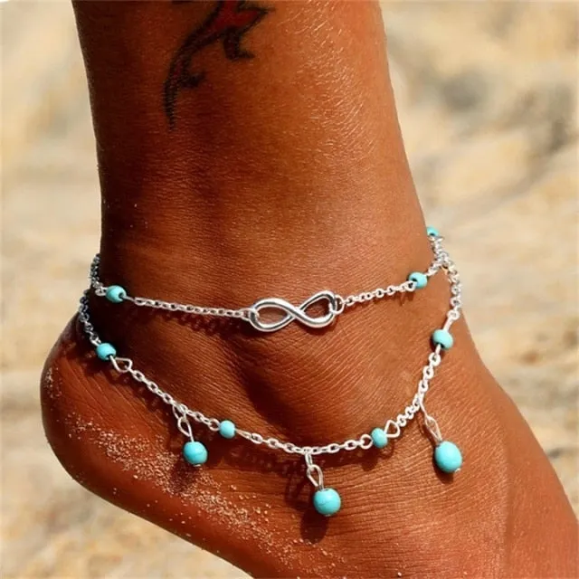 Ankle Chain Pineapple Pendant Anklet