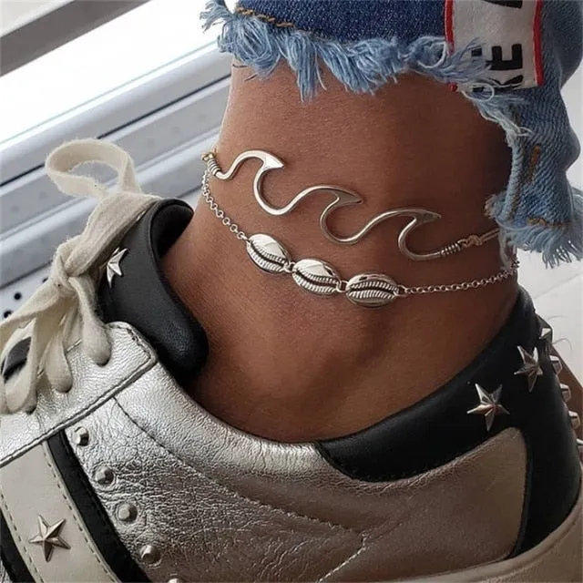 Ankle Chain Pineapple Pendant Anklet