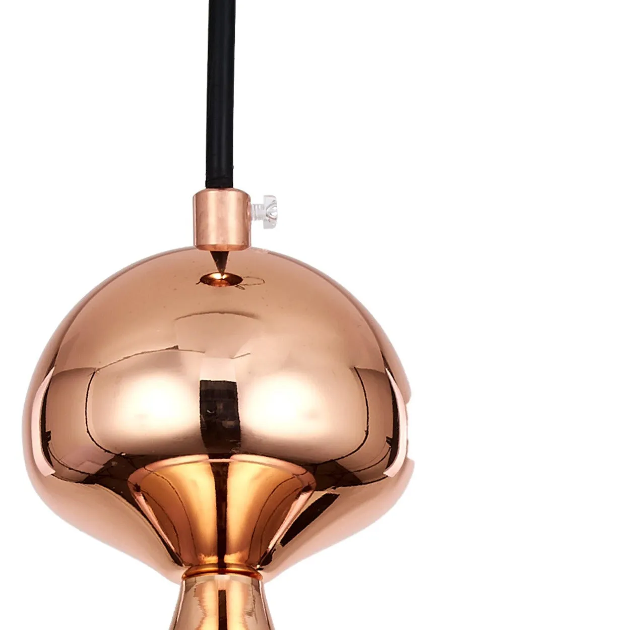 ANKUR DIVINE GRADIENT ROSE GOLD GLASS HANGING LIGHT