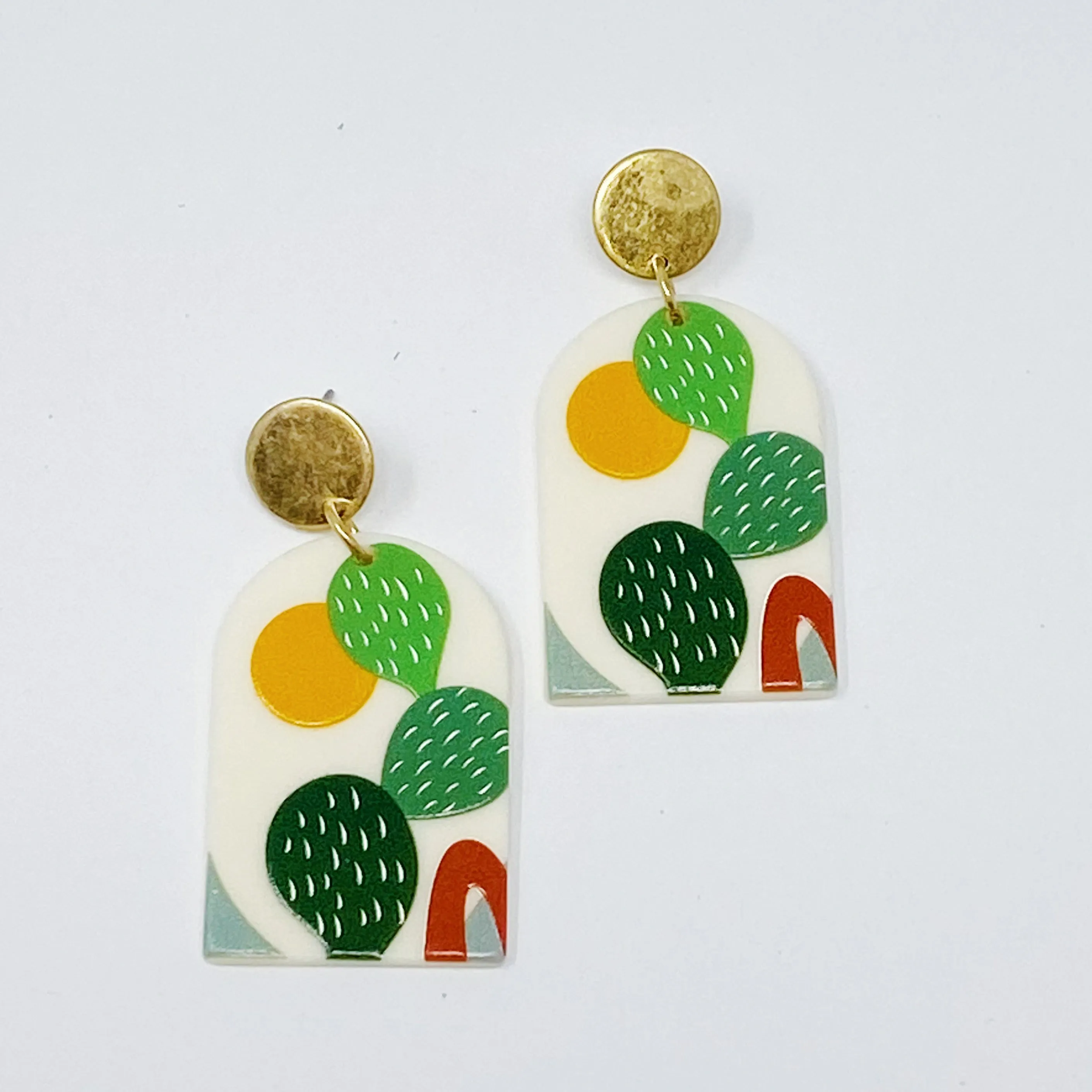 Artful Life Painted Earrings