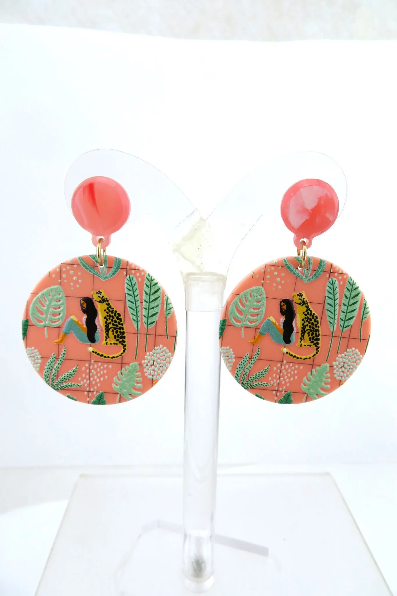 Artful Life Painted Earrings