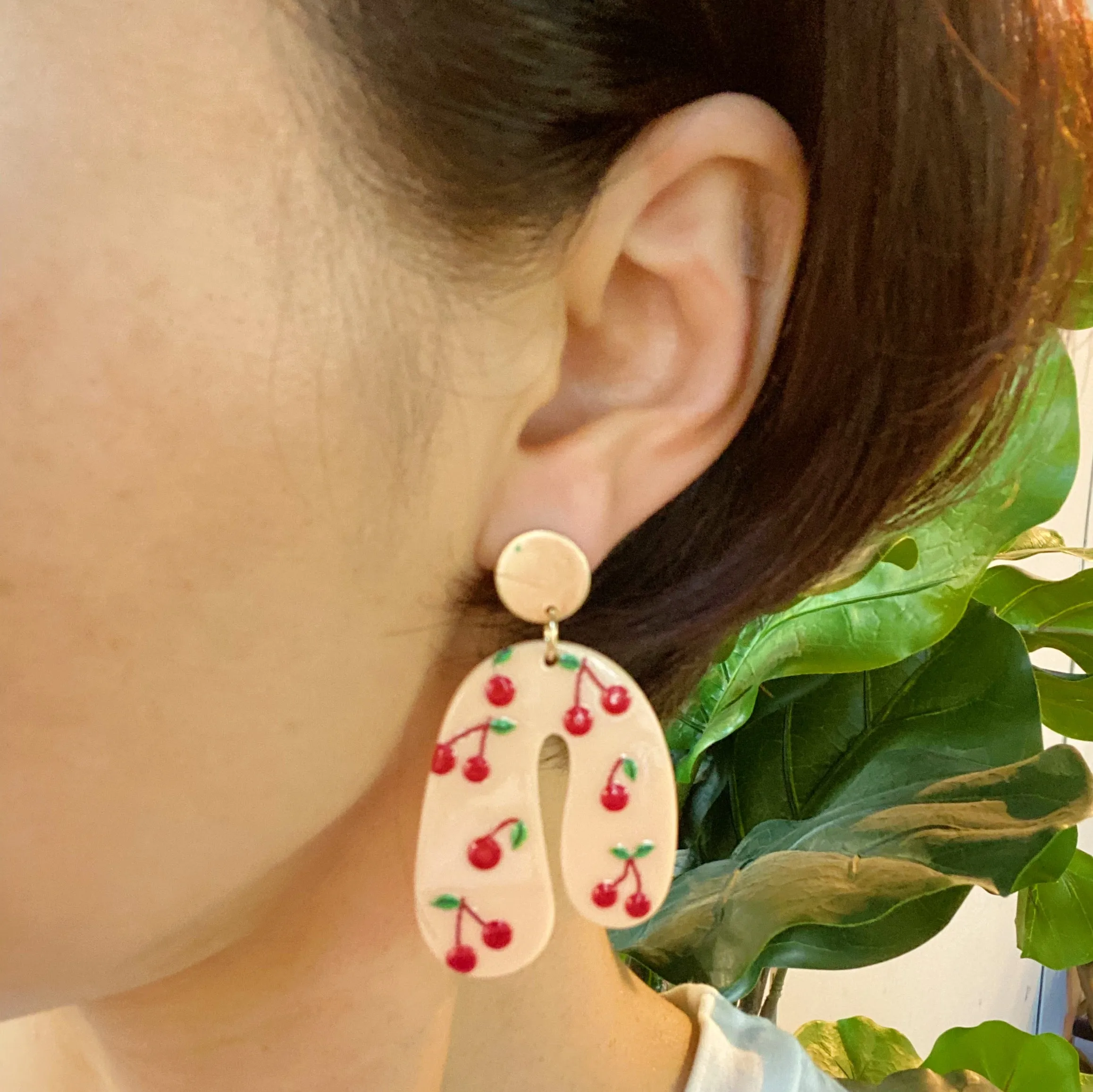 Artful Life Painted Earrings