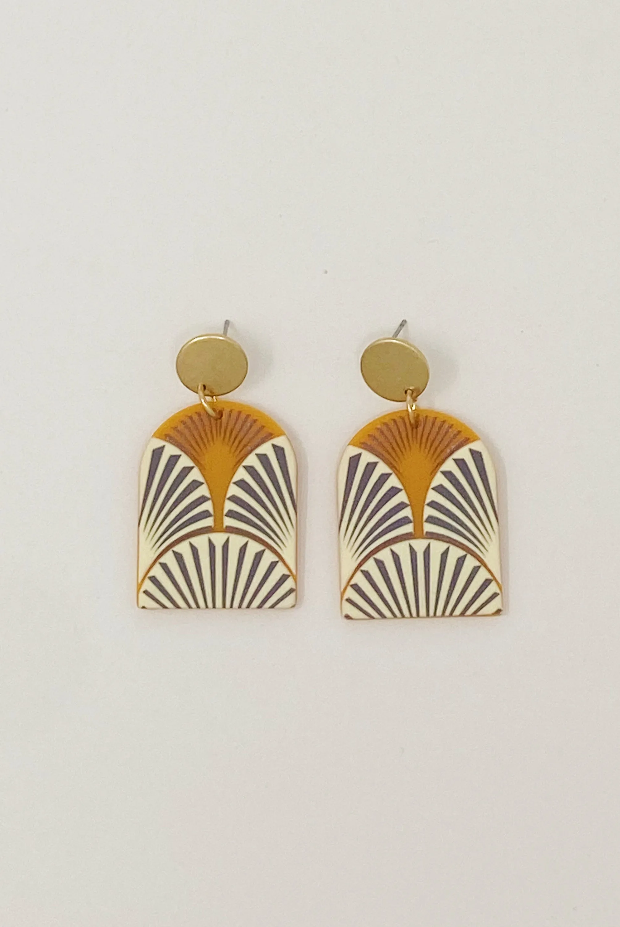 Artful Life Painted Earrings