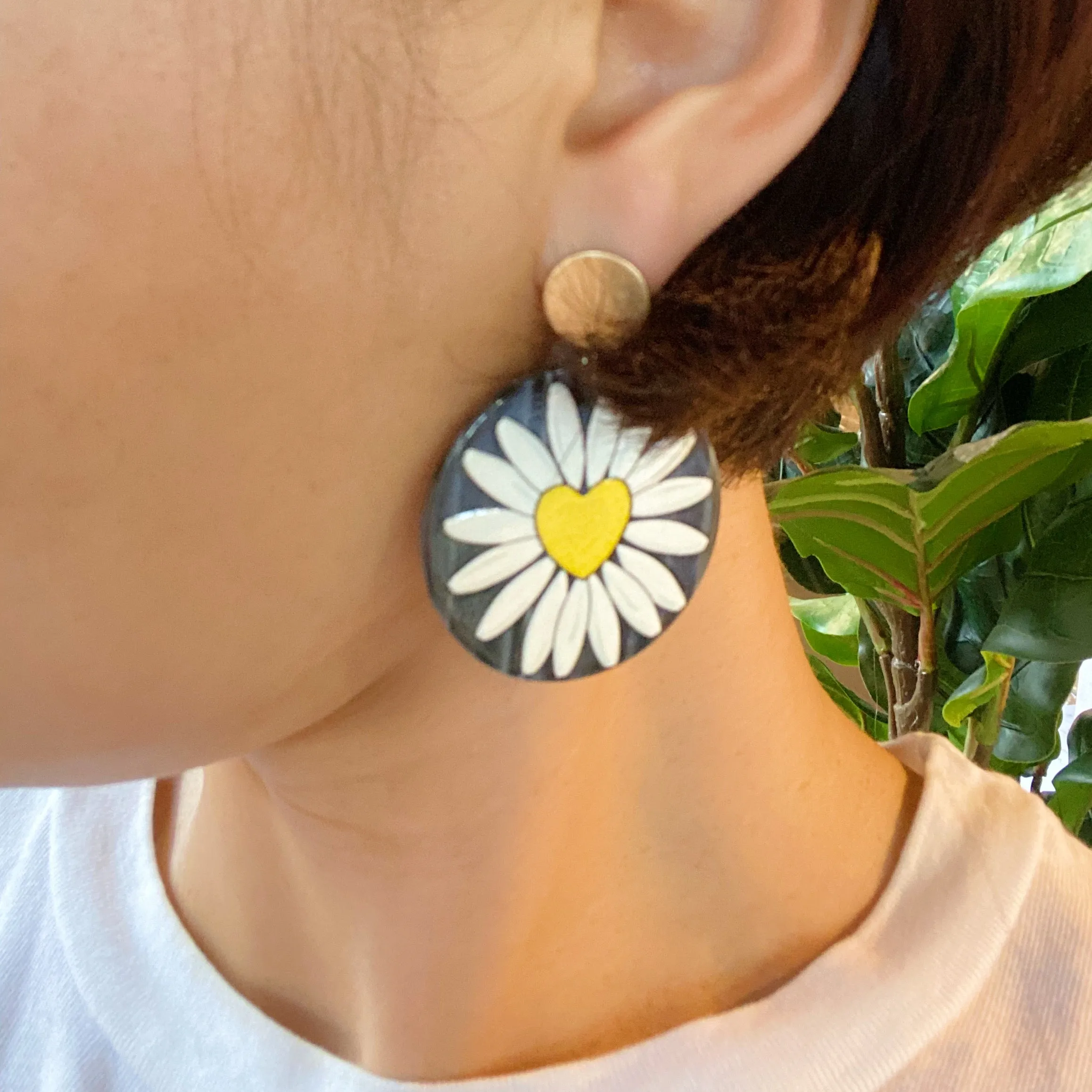 Artful Life Painted Earrings