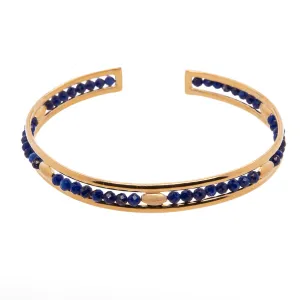 Bliss Lapis Cuff Bracelet