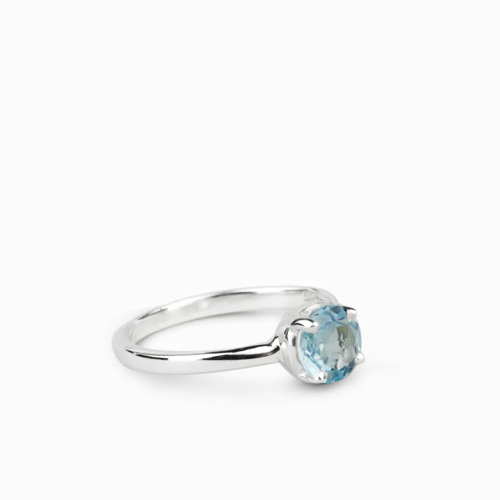 Blue Topaz Ring