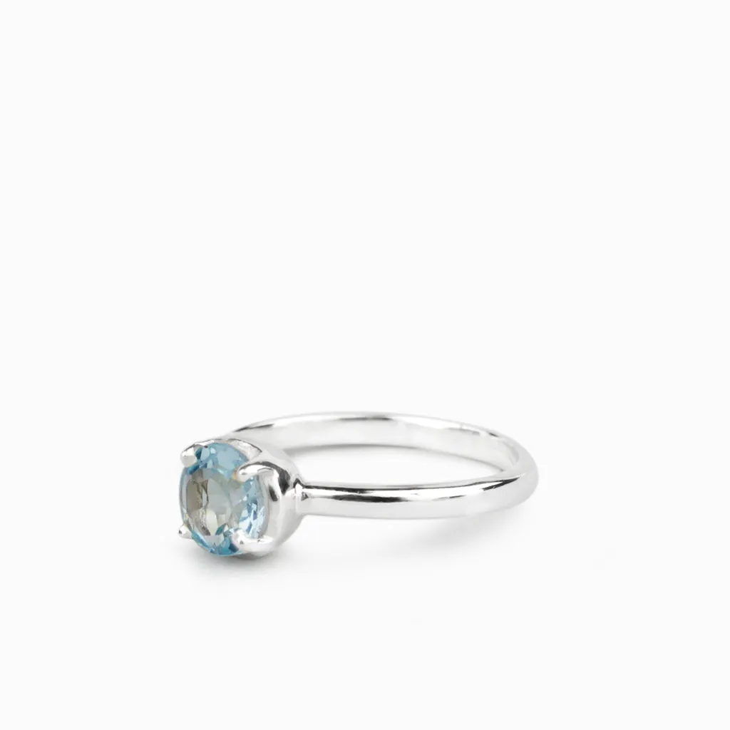 Blue Topaz Ring