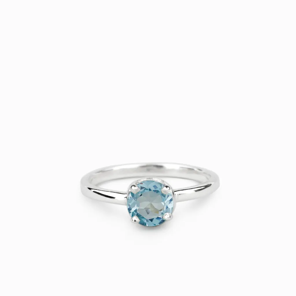 Blue Topaz Ring