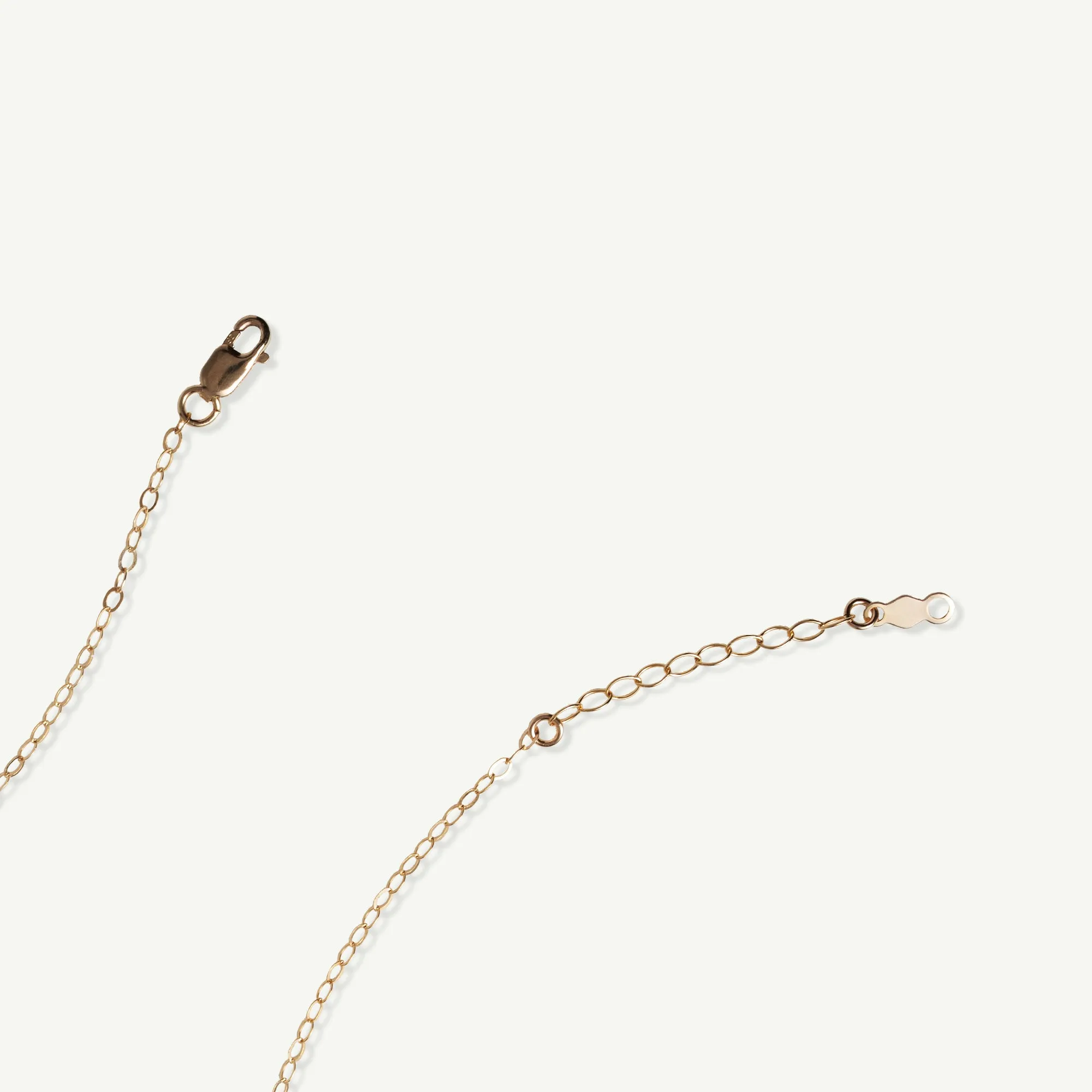 Capital Letter Charm   Gossamer Chain