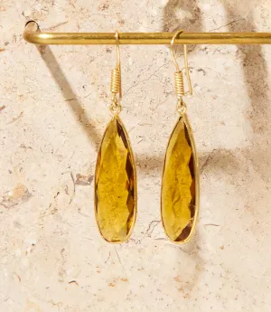 Citrine Quartz Earrings