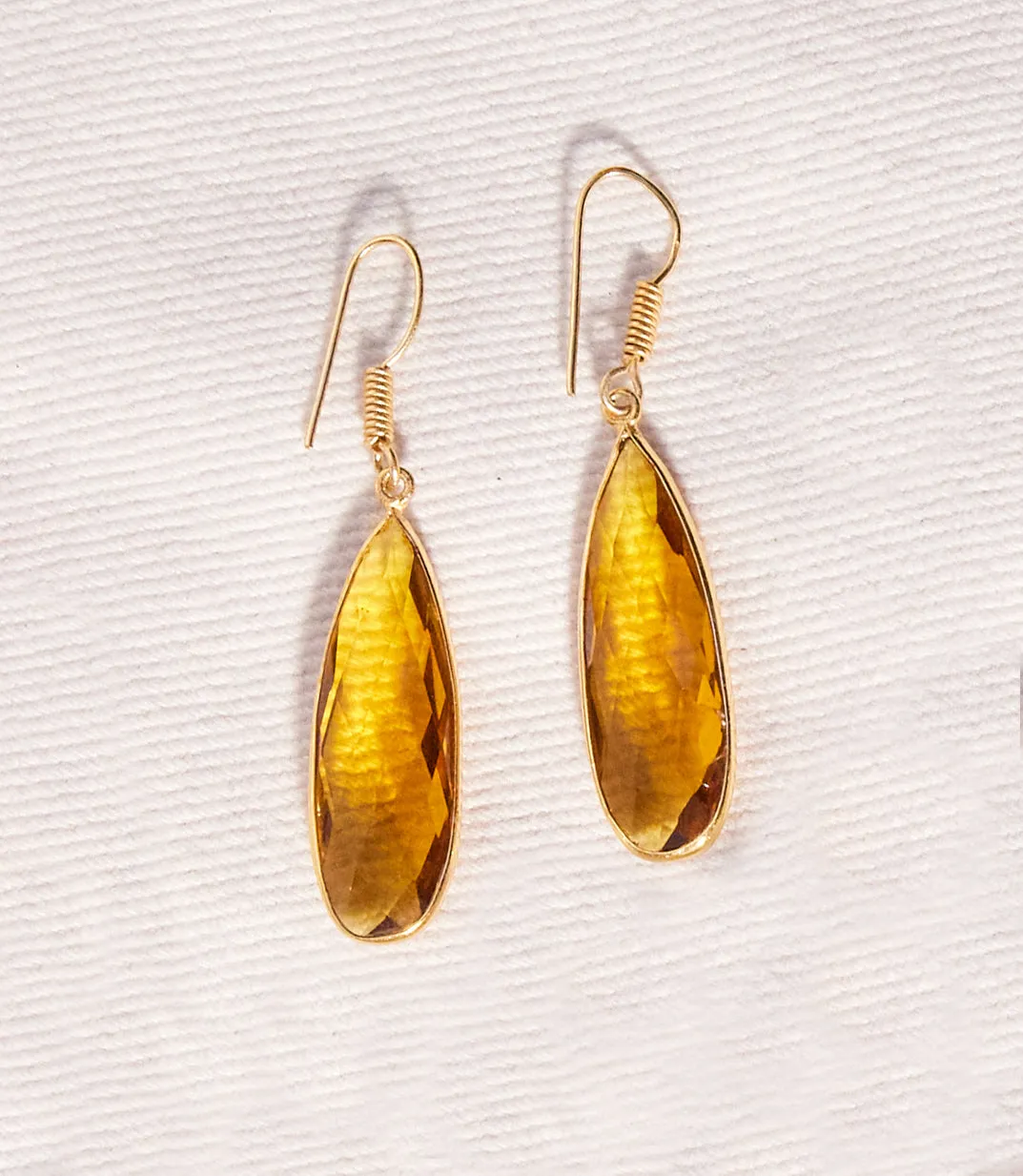 Citrine Quartz Earrings