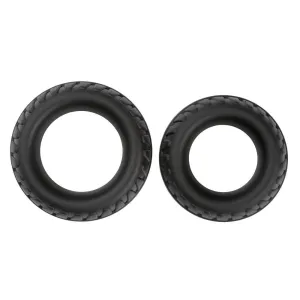 Cloud 9 Pro Rings Liquid Silicone Tires 2 Pack - Black