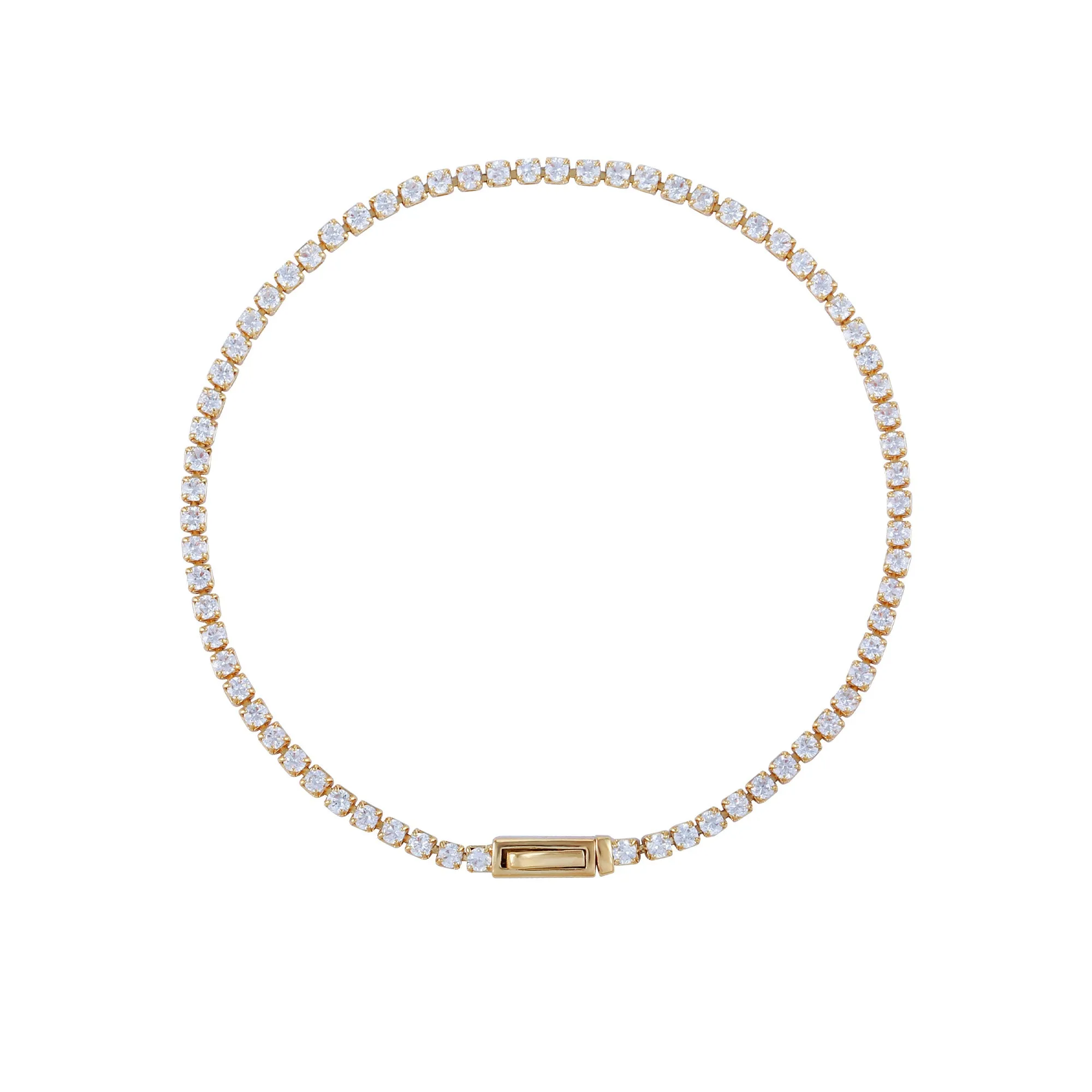 Cubic Zirconia Tennis Bracelet