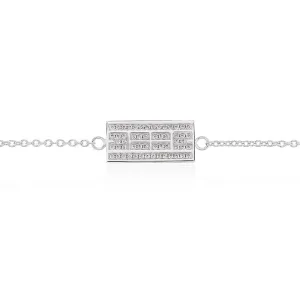 CZ Tennis Court Bracelet Medium