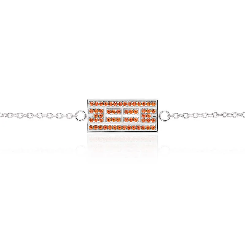 CZ Tennis Court Bracelet Medium