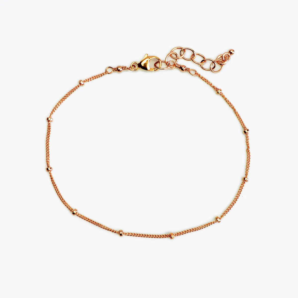 Delicate Dew Drops Bracelet in Gold-Filled, Rose Gold-Filled, and Sterling Silver