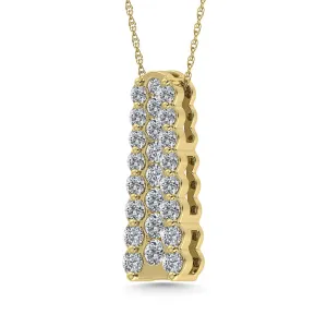 Diamond 1/2 Ct.Tw. Fashion Pendant in 14K Yellow Gold