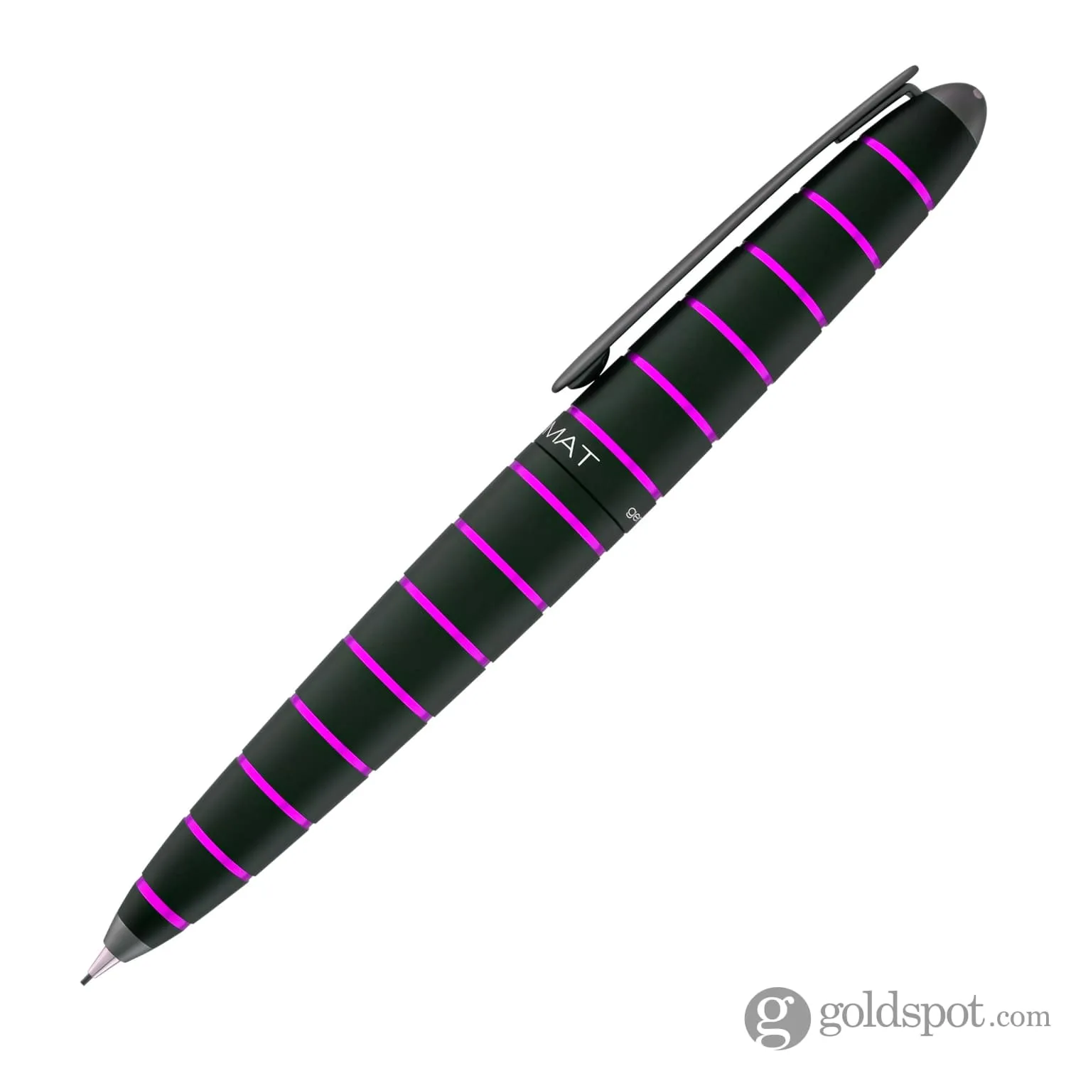 Diplomat Elox Mechanical Pencil in Ring Black/Purple - .7mm