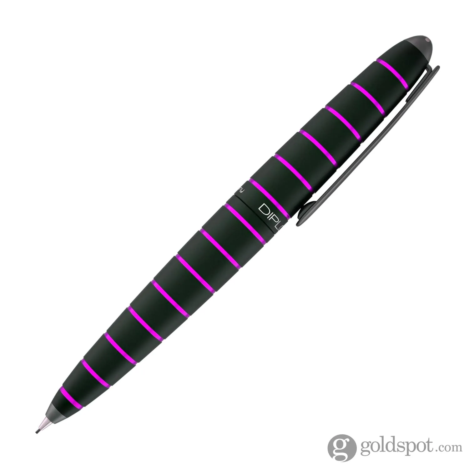 Diplomat Elox Mechanical Pencil in Ring Black/Purple - .7mm