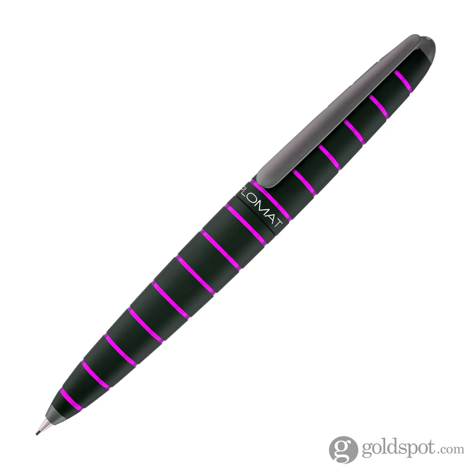 Diplomat Elox Mechanical Pencil in Ring Black/Purple - .7mm