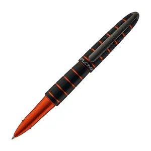 Diplomat Elox Rollerball Pen in Ring Black & Orange