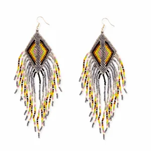 Empress Trail Beaded Earrings