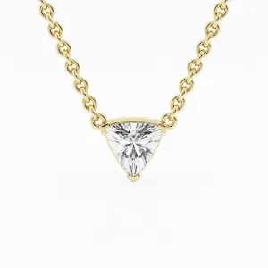 Ethereal 0.50ct Trillion Necklace