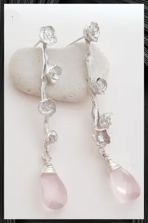 Frailejon Quartz Earrings | Free Delivery - Quick Shipping