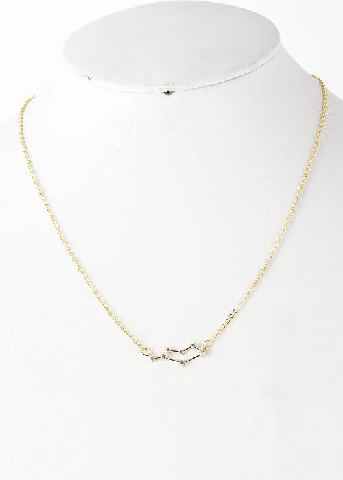 Gemini Constellation Zodiac Necklace - As seen in Real Simple, People Magazine & more