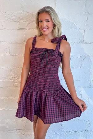 Gingham Glam Dress