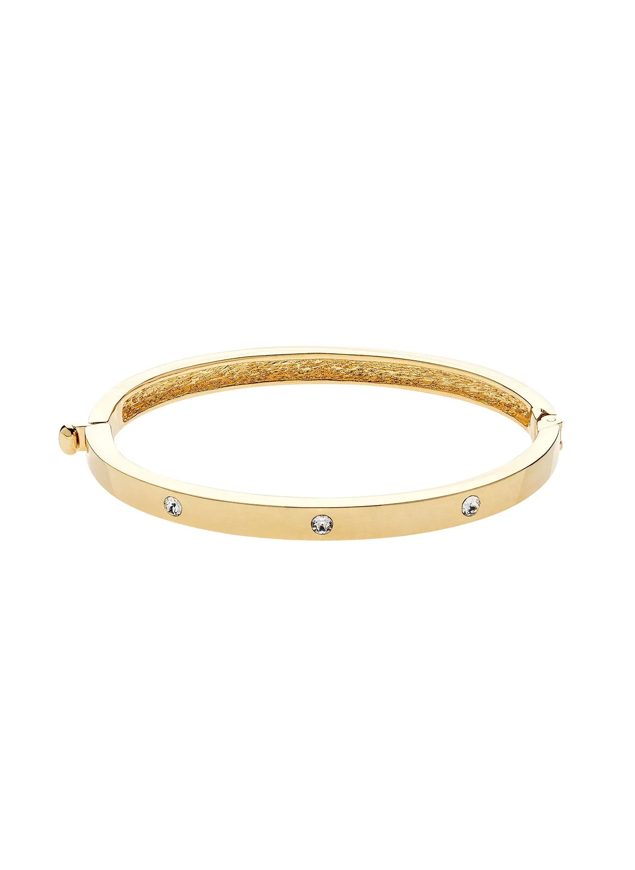 Gold Crystal Bangle