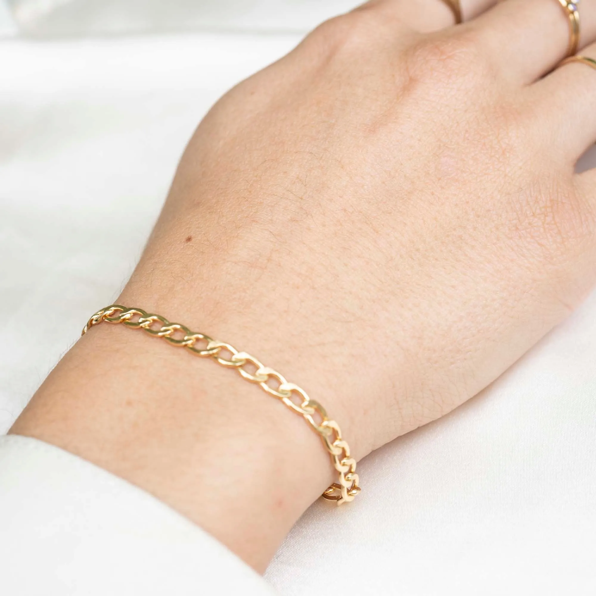 Gold Filled Neptune Bracelet