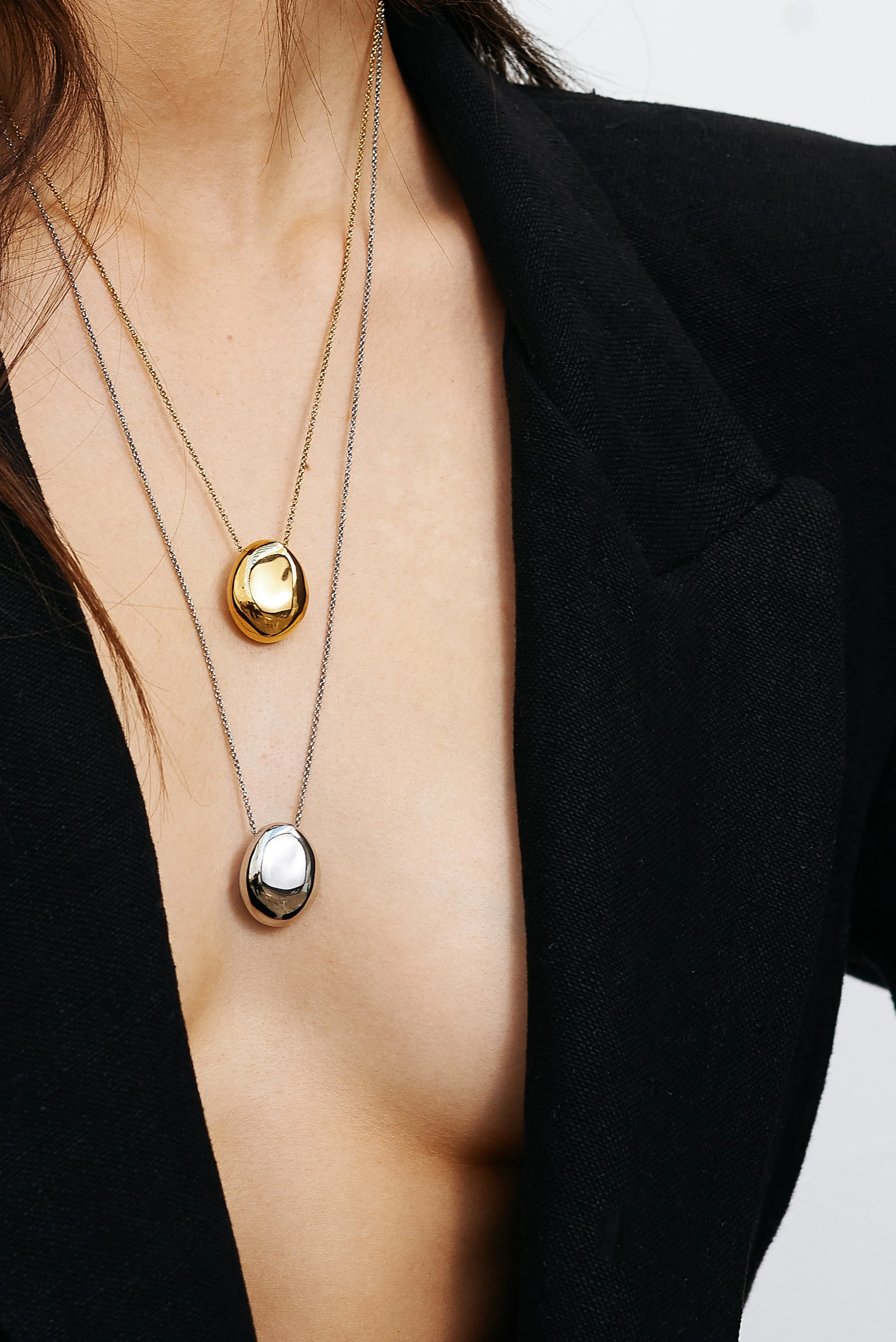 Gold Orb Necklace