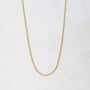 Gold Plated Sterling Silver Coreana Chain