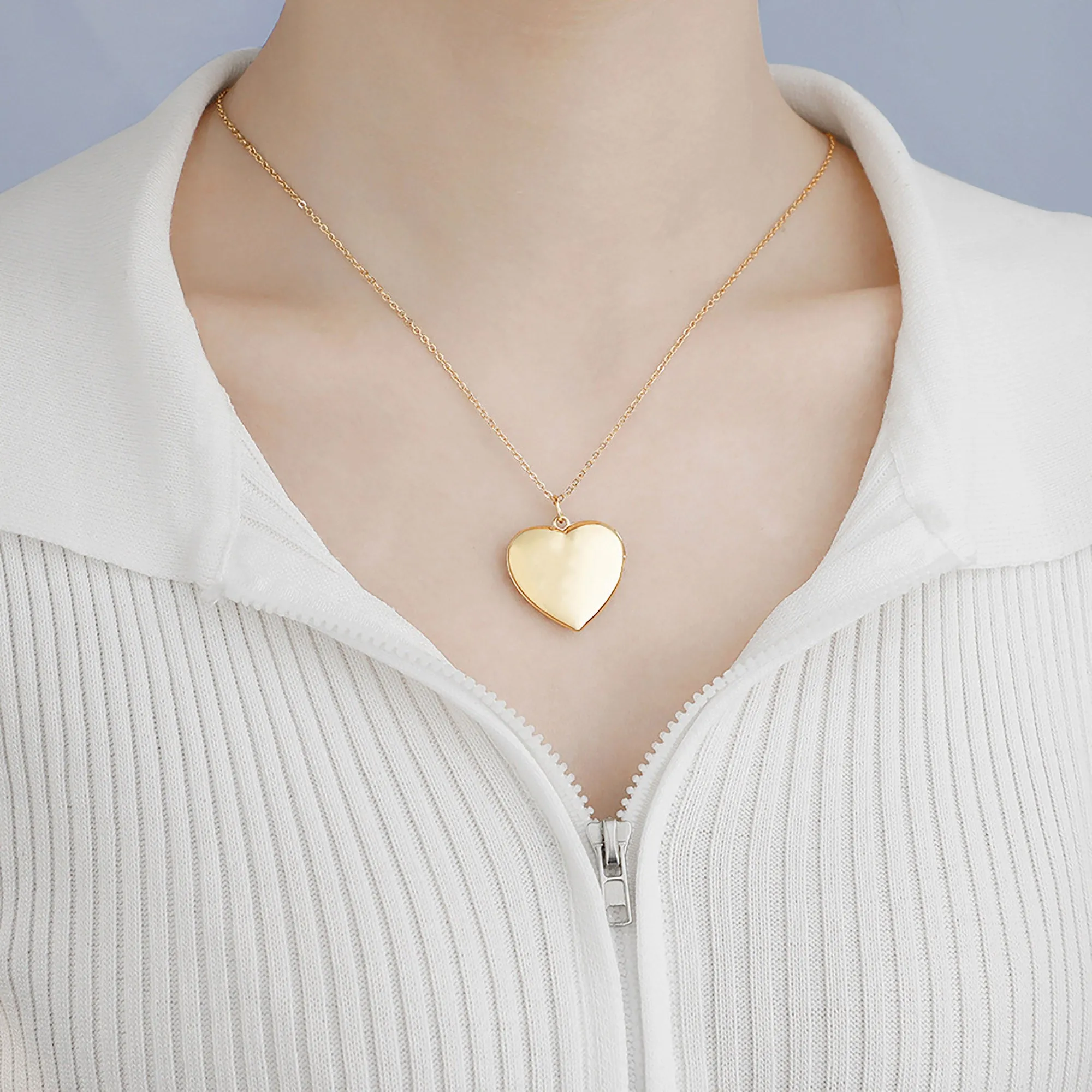 heart locket necklace