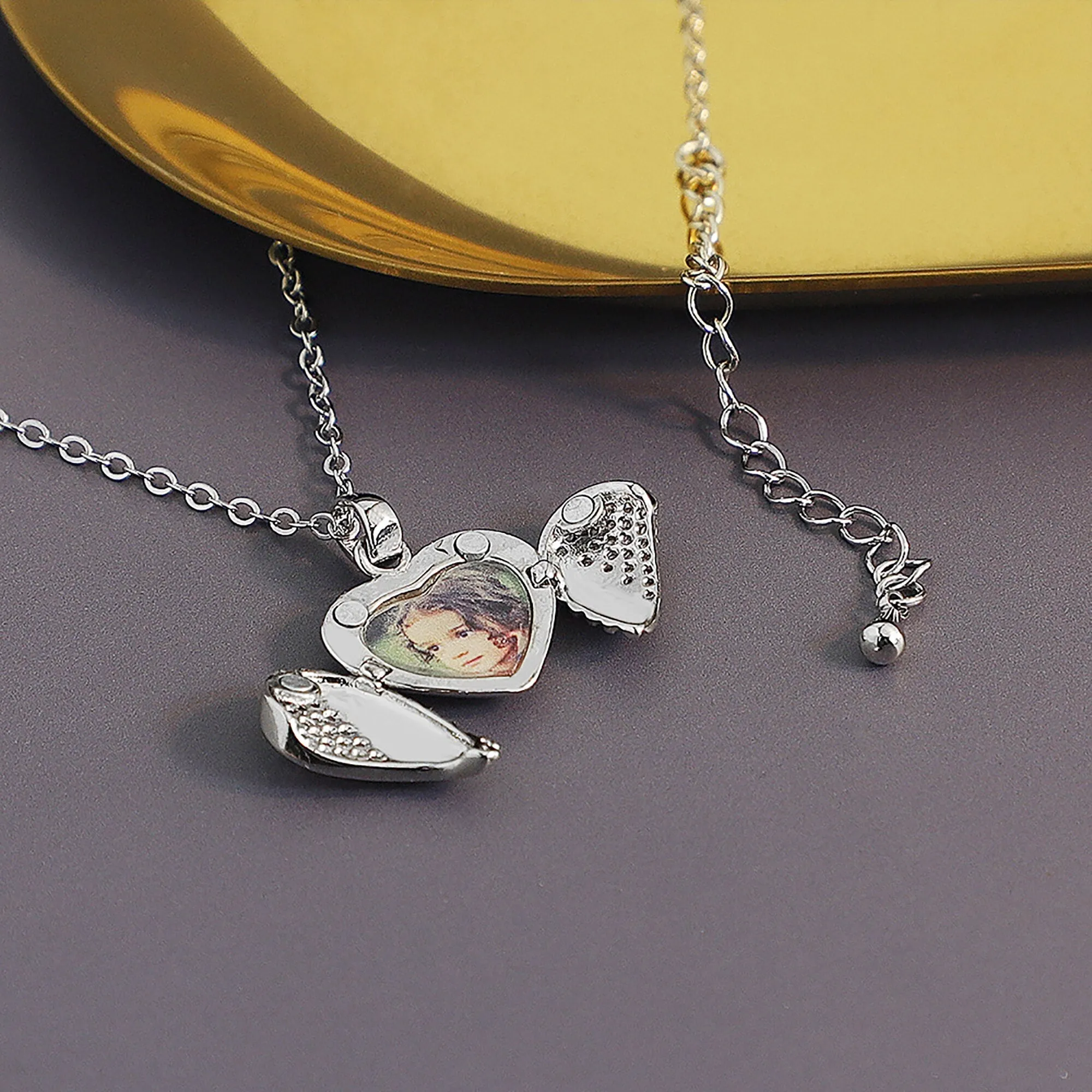 heart locket necklace