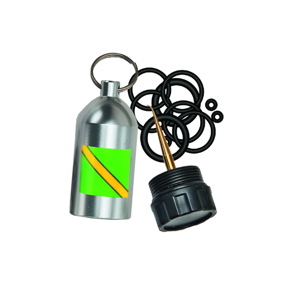 Innovative Tank KeyChain With O-Rings and Pick