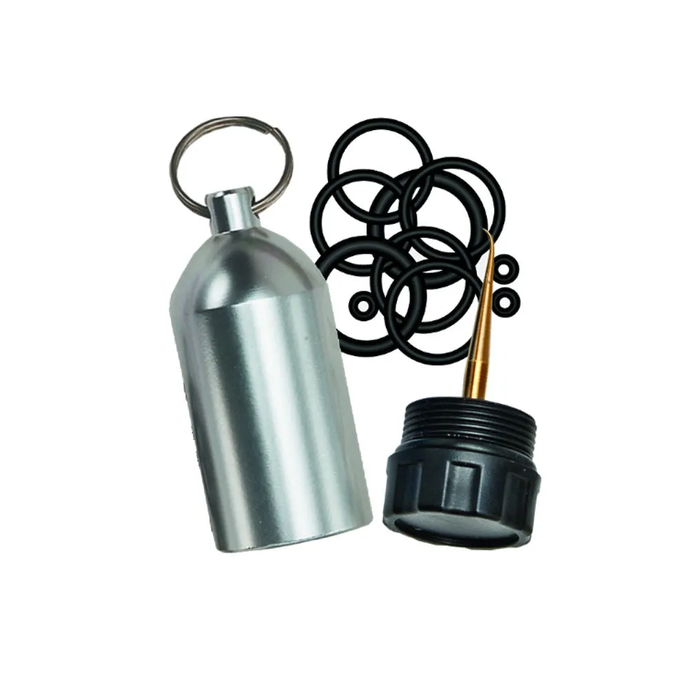 Innovative Tank KeyChain With O-Rings and Pick