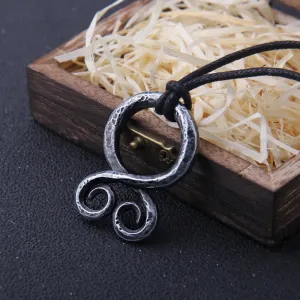 Iron Color Odin Rune Viking Necklace