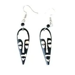 Kenyan Batik Bone Earrings *New Styles Added*