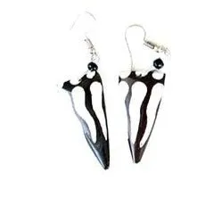 Kenyan Batik Bone Earrings *New Styles Added*