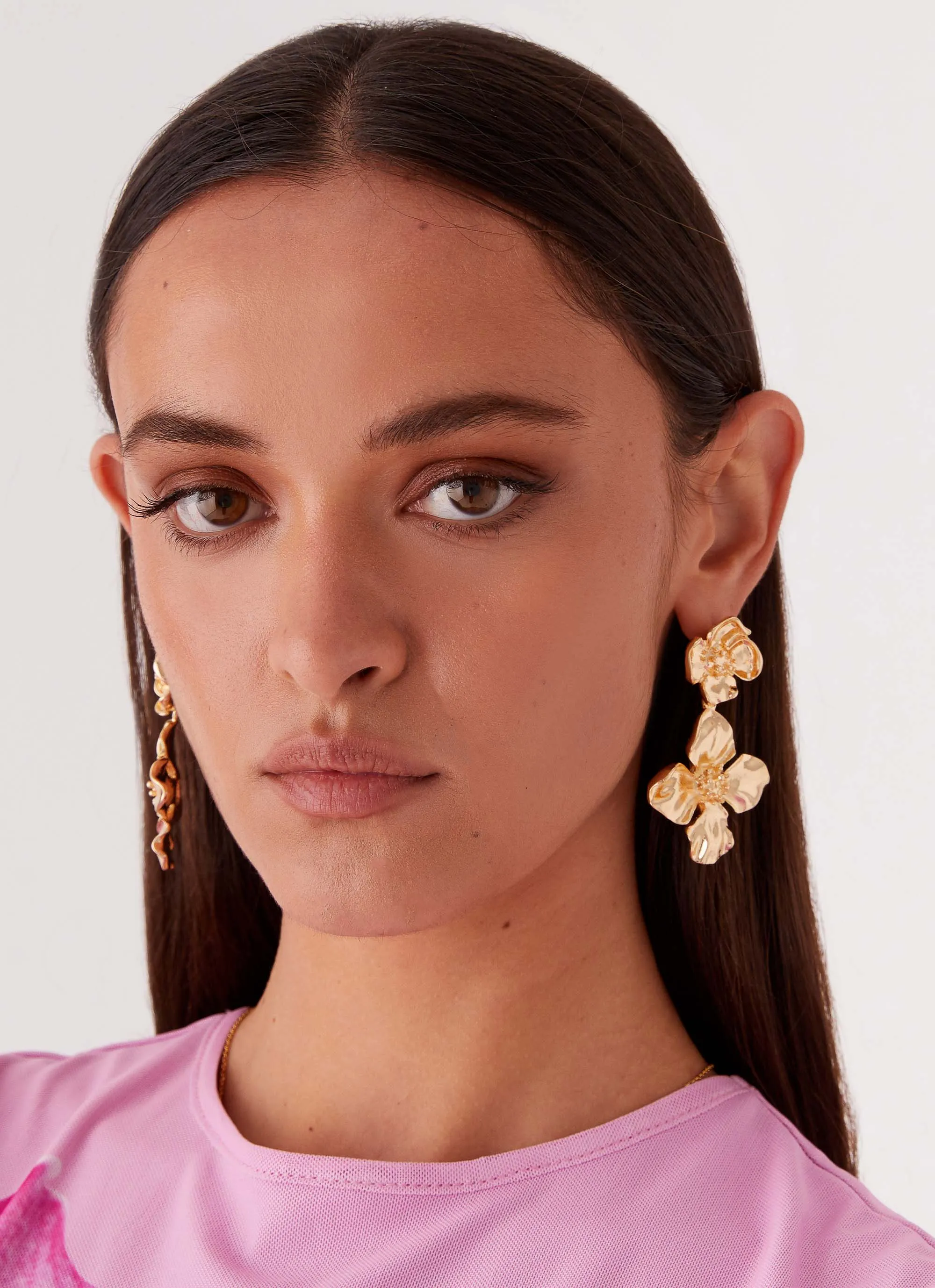 LaRosa Earrings - Gold