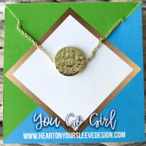 'Live Love Teach' Necklace