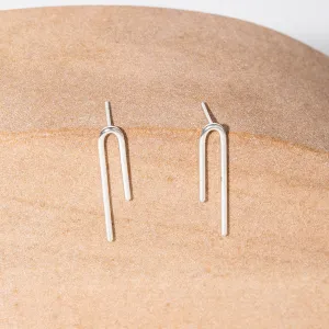 Loop Earrings - Sterling Silver