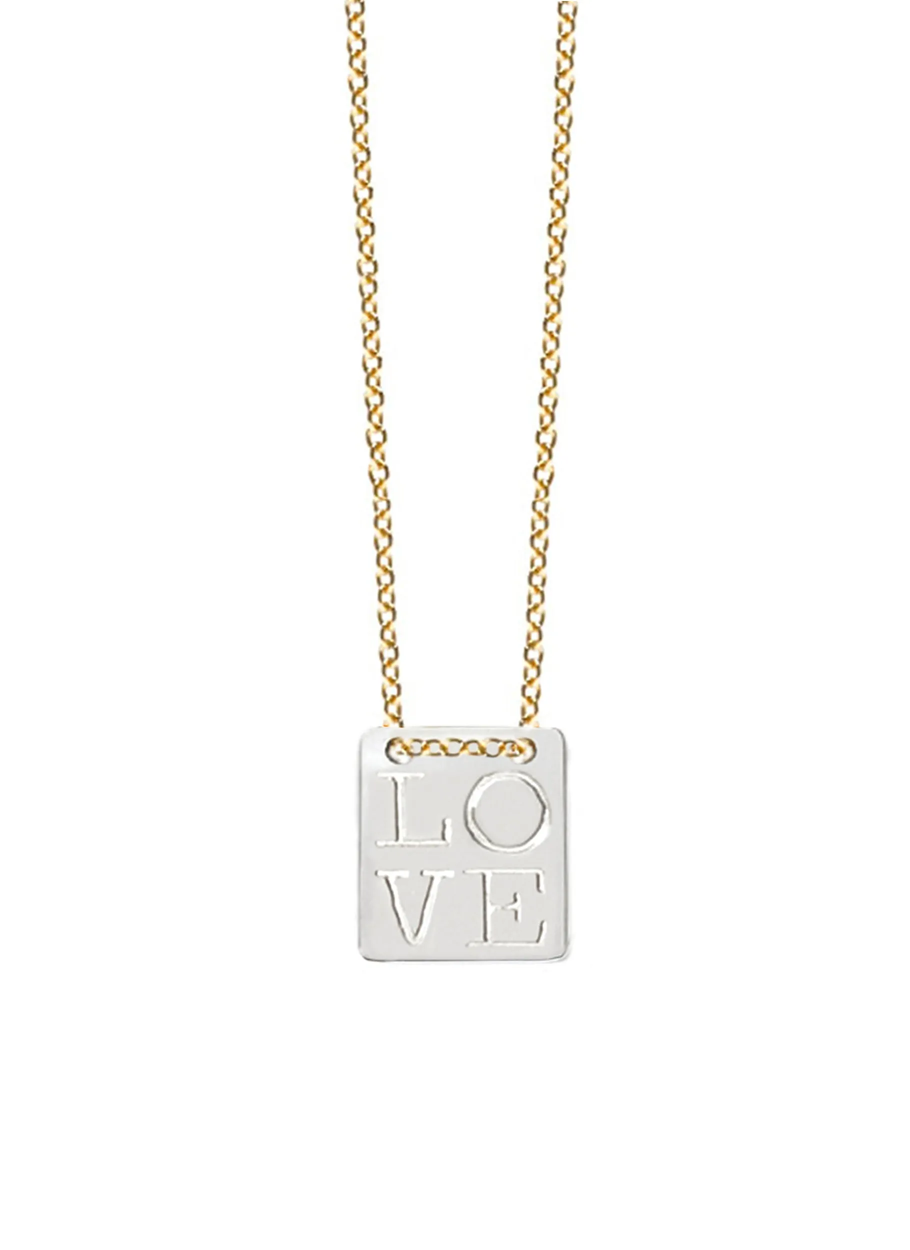 Love Tag Necklace