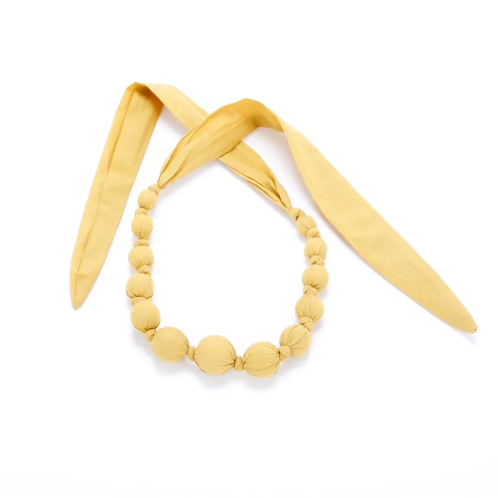 Loveable Necklace, Mustard