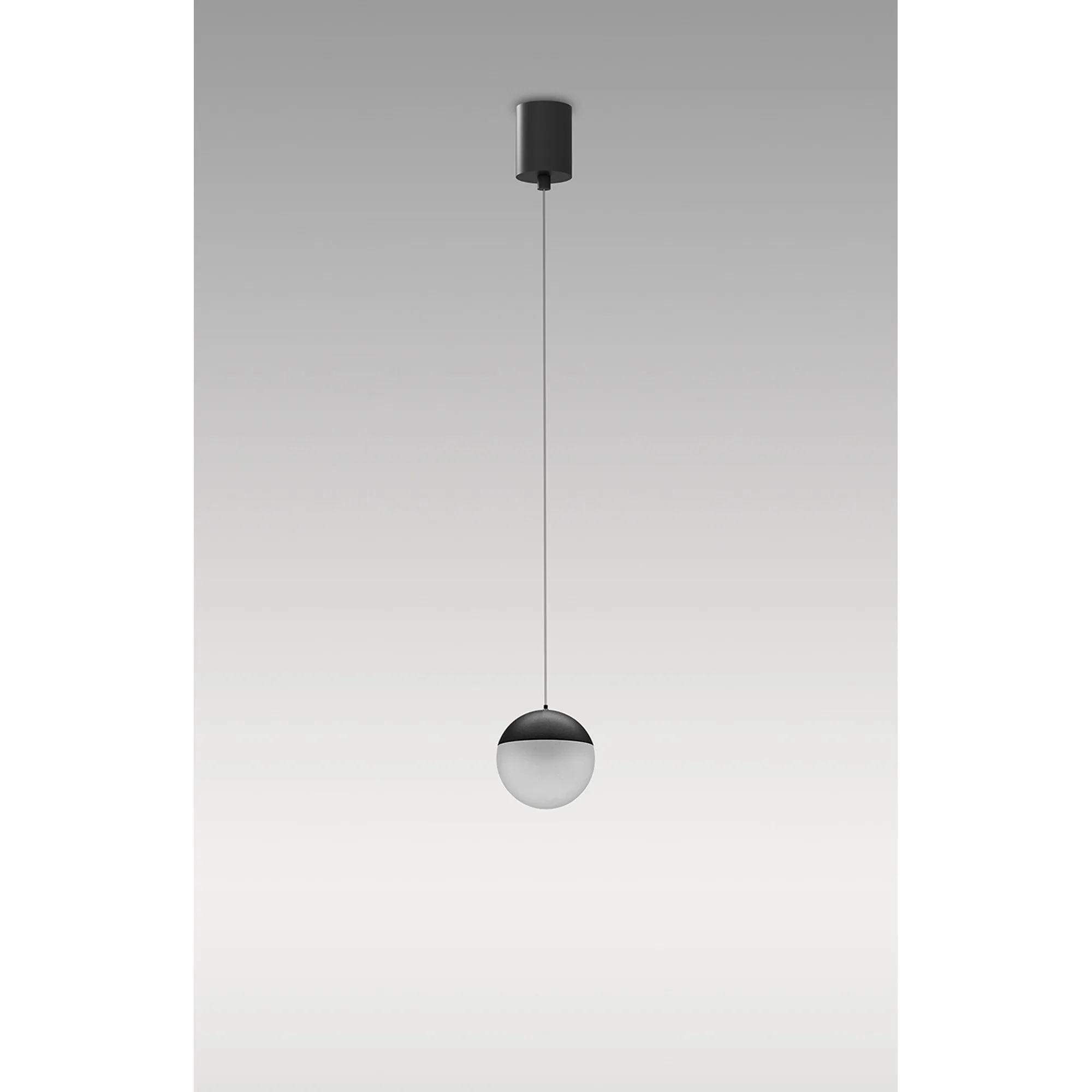 Mantra M8439 Kilda 1 Light LED Surface Pendant Black