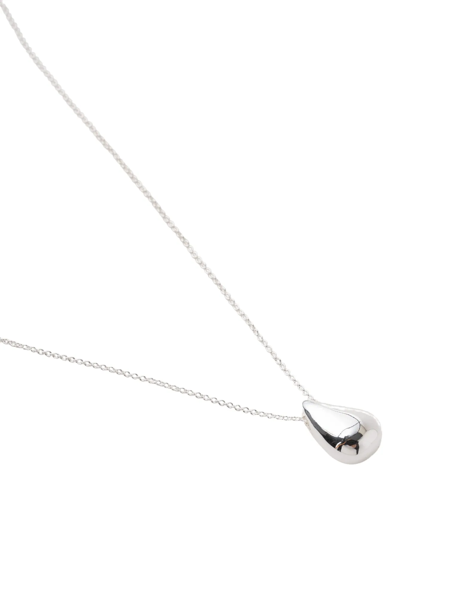 Mocha Mini Luna Necklace- Silver